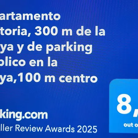 Victoria, 300 M De La Playa Y De Parking Publico En La Playa,100 M Centro Apartment *